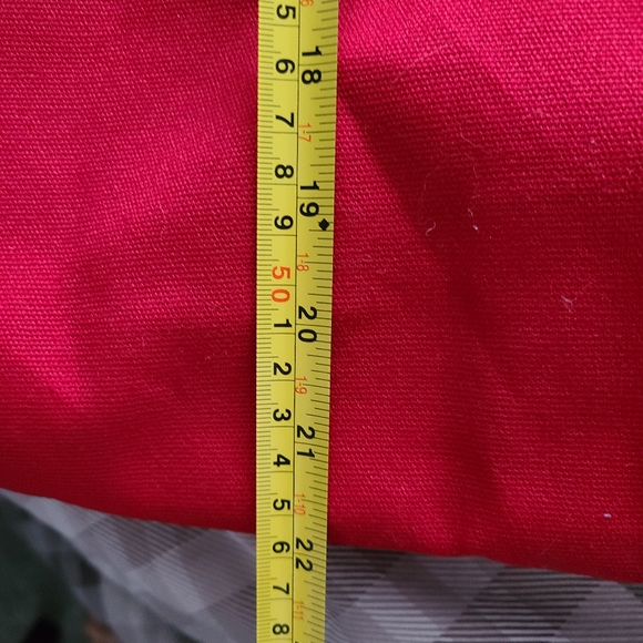 EUC LE Victoria Secret Large Tote Red with Studded Tassels - Picture 8 of 8